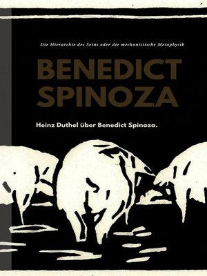 cover image of Heinz Duthel über Benedict Spinoza